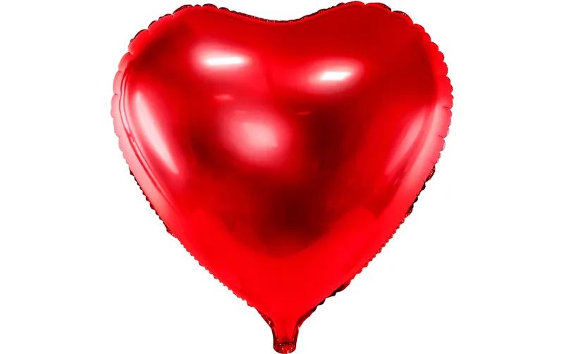 Partydeco Folienballon Herz red