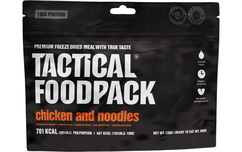 Tactical Foodpack Hauptgericht Hähnchen mit Nudeln