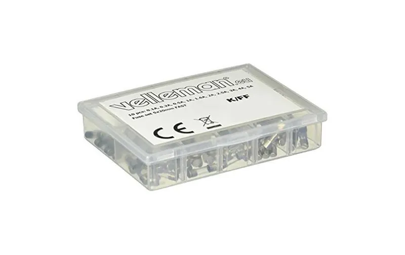 Velleman Schmelzsicherung Set K/FF 100 Stück