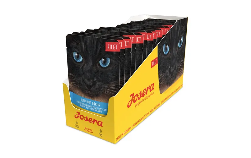 Josera Nassfutter Filet Huhn mit Lachs, 16 x 70 g