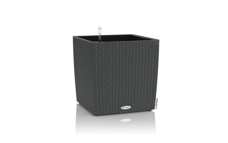 Lechuza Blumentopf Cube Cottage 40 Granit