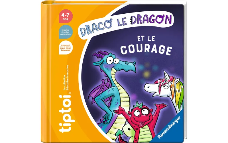 tiptoi Lernbuch Histoire illustrée Draco le dragon -FR