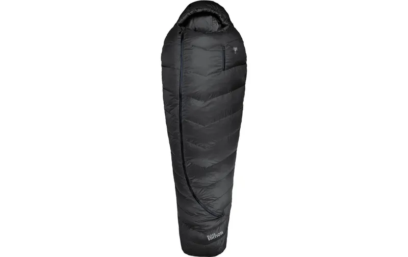 Grüezi Bag Schlafsack DownWool Subzero 2.0 -8 °C 185 cm, Schwarz