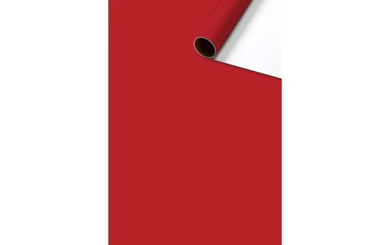 Stewo Geschenkpapier Colour Dunkelrot / white, 70 cm x 2 m