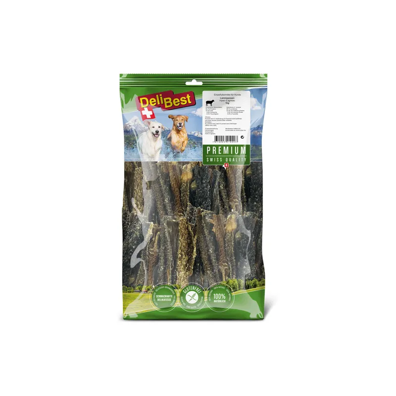 DeliBest Kausnack Premium Lammpansen 1 kg