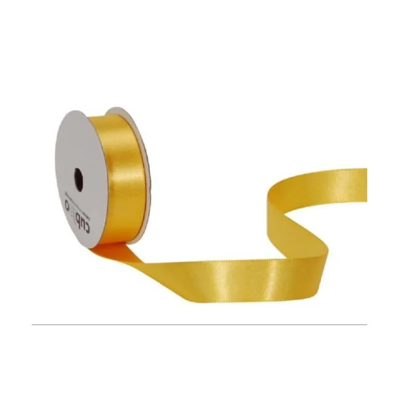 Spyk Satinband 16 mm x 5 m, Gelb