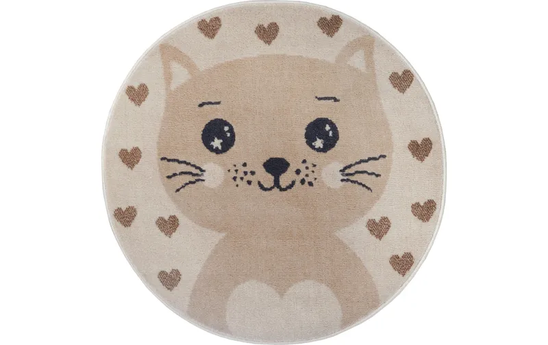 Hanse Home Spielteppich Cat 140 cm, Beige