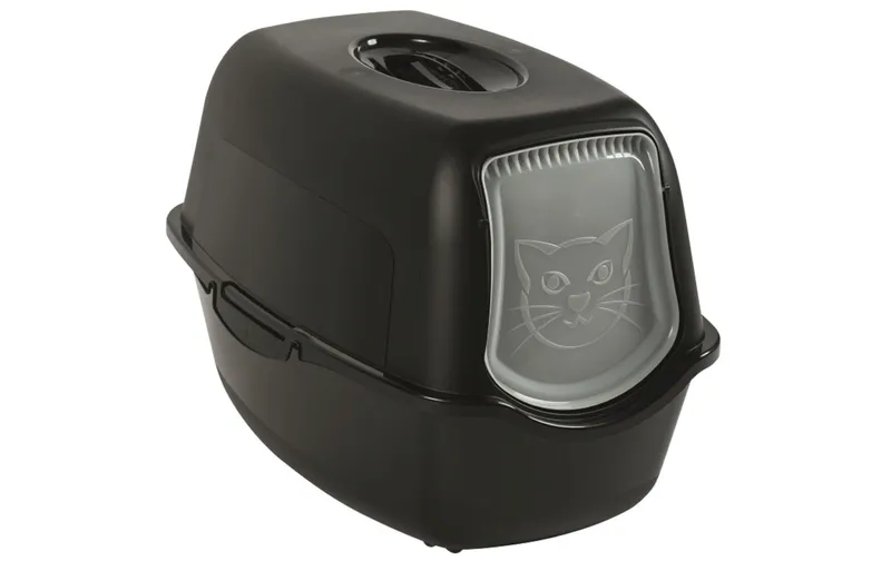 Rotho Katzentoilette Bailey Eco, Schwarz
