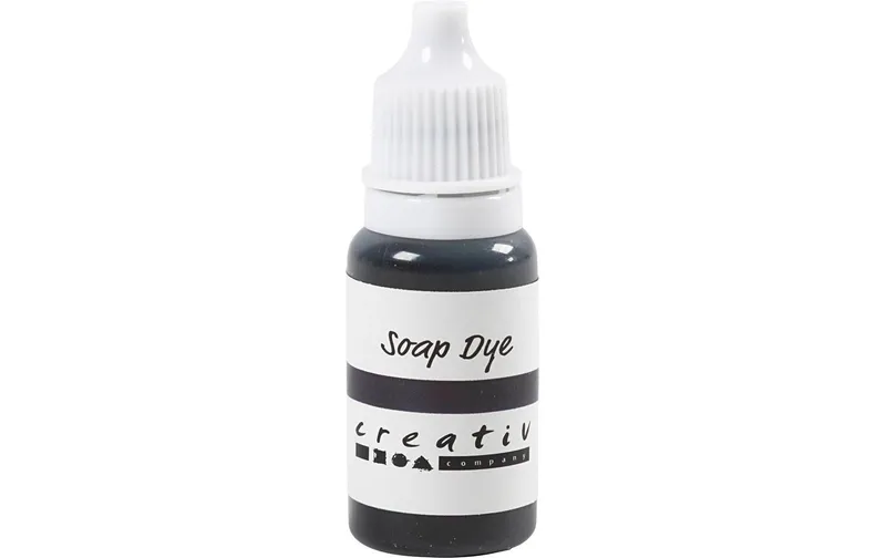 Creativ Company Seifenfarbe Schwarz, 10 ml