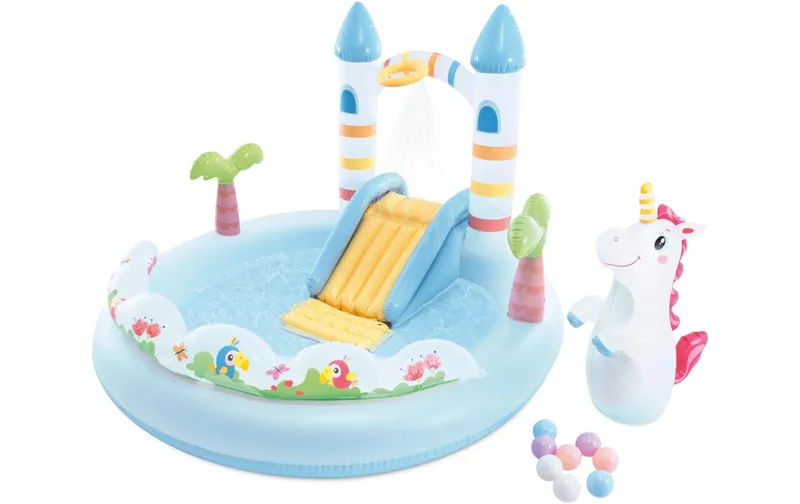 Intex Planschbecken Unicorn Castle Play Center