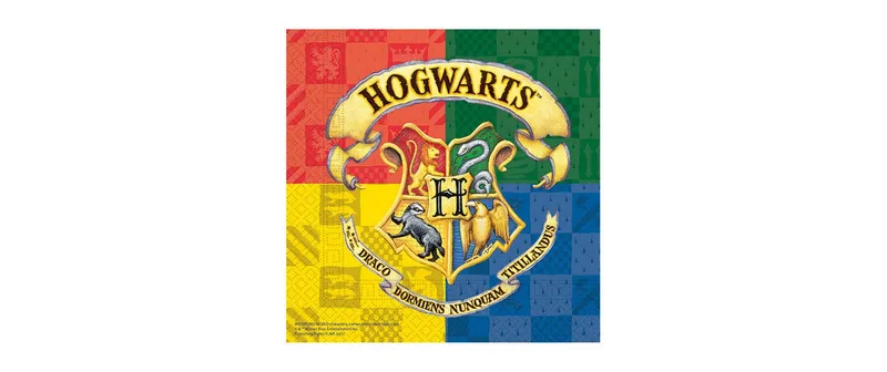 Amscan Papierservietten Harry Potter 20 pièces