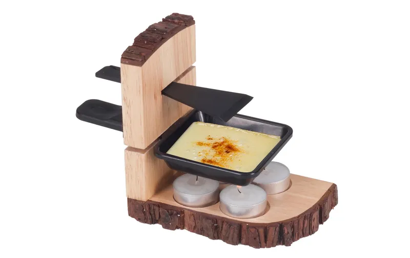 Nouvel Teelicht-Raclette Nouvel Raclette Single Wood marrone