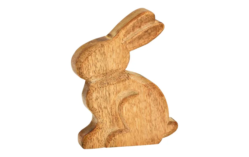 G. Wurm Hase 11 x 15 cm, Braun