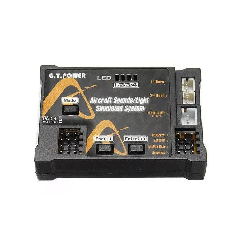 G.T. Power Modellbau-Soundmodul Aircraft Sounds/Light System