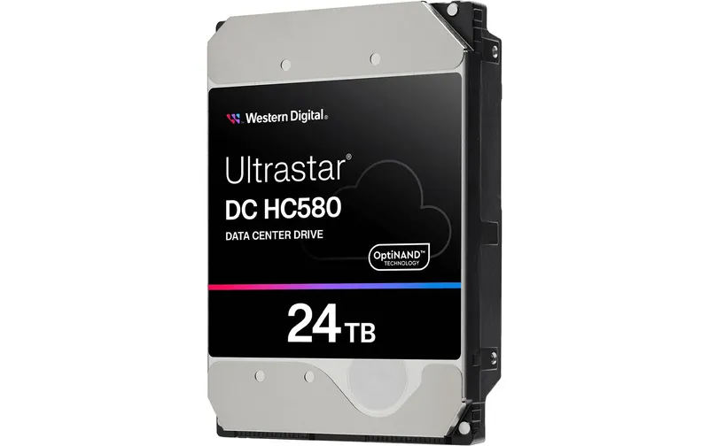 Western Digital Harddisk DC HC580 3.5" SATA 24 TB