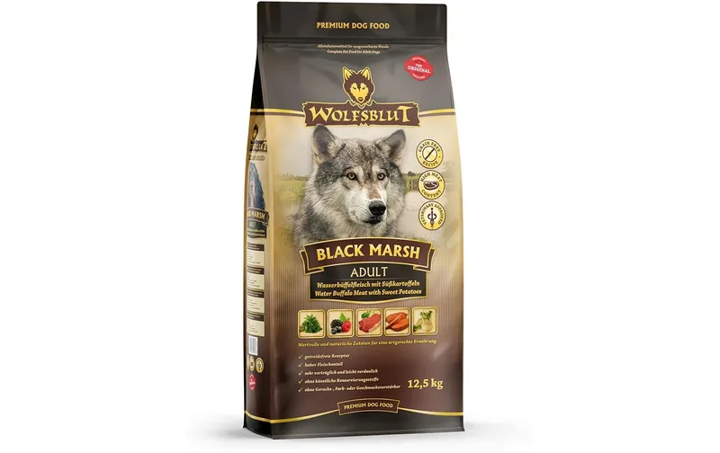 Wolfsblut Trockenfutter Dog Black Marsh Adult, 12.5 kg