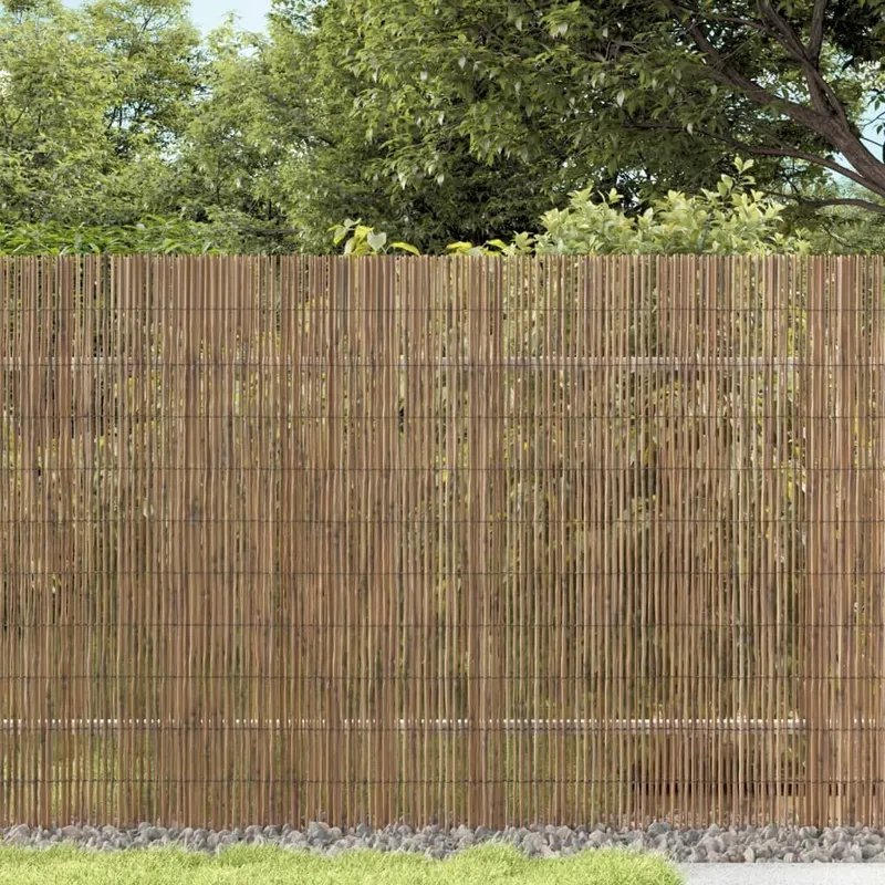 Gartenzaun 400x100 cm Schilf