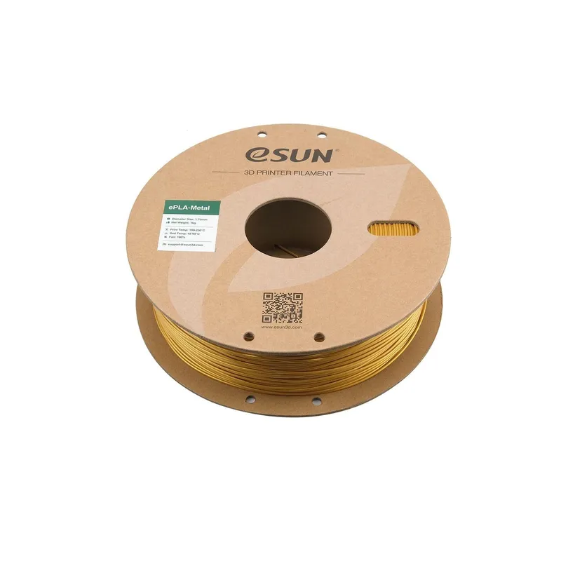 eSun Filament PLA+ Metall Gold 1.75 mm 1 kg