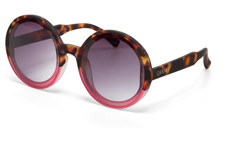 OKKIA Sonnenbrille Monica Havana Pink