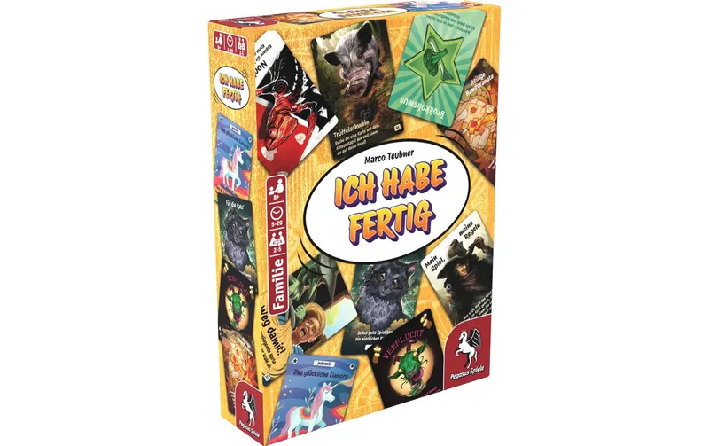 Pegasus Spiele Kartenspiel Ich habe fertig -DE