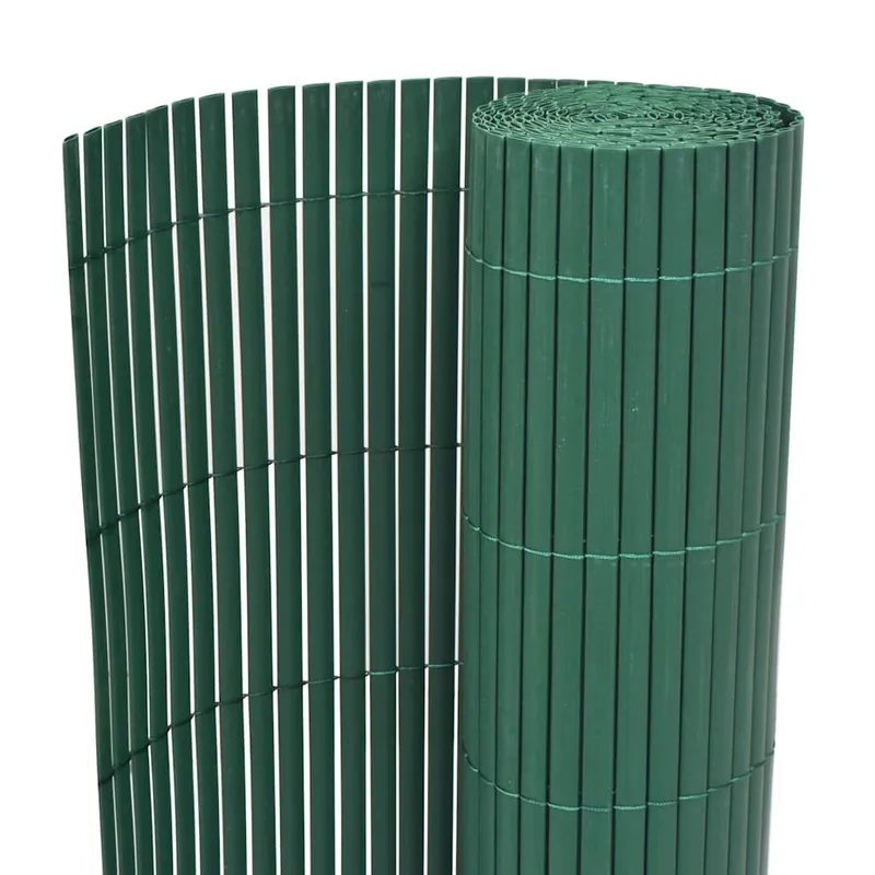 Clôture de jardin Double face PVC 90 x 300 cm Vert