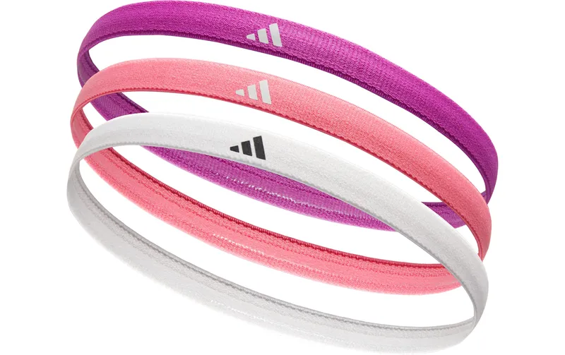 adidas Hairbands blanc/Pink/Lila