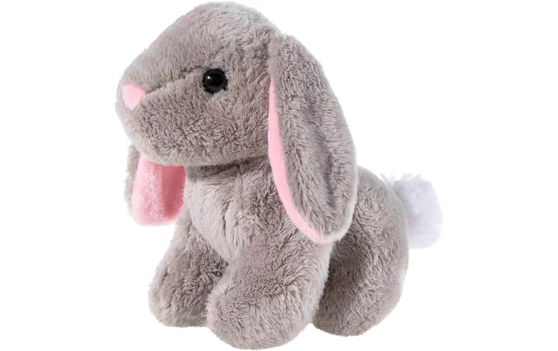 Heunec Kuscheltier Hase Hazel at Home 13 cm, Hellgrau