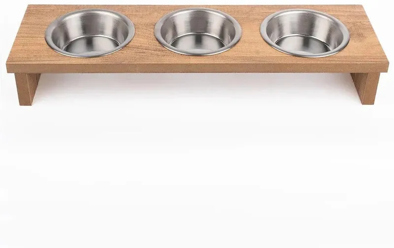Paws & Whiskers Futterbar mit Näpfe Apvm17