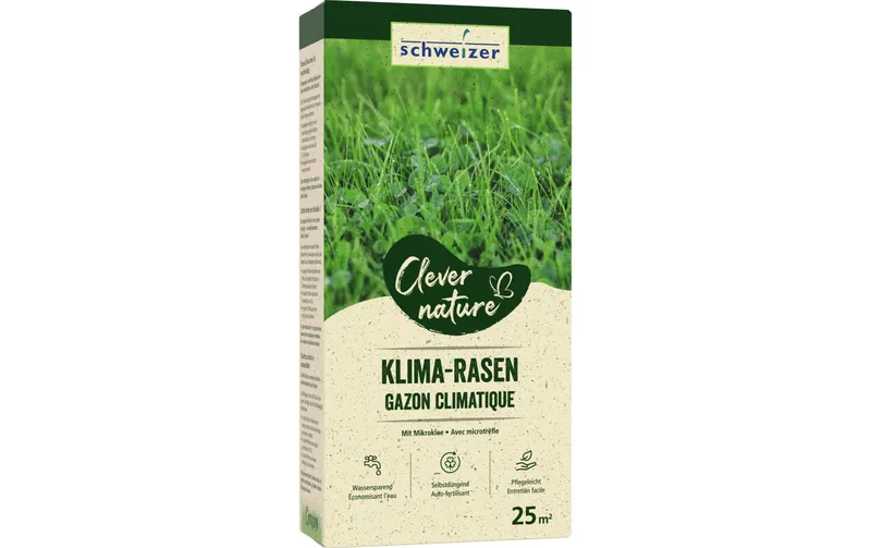 Eric Schweizer Clever Nature Klima-Rasen 25 m²