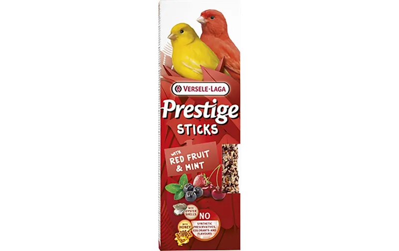 Versele Laga Ziervogelfutter Prestige Sticks Waldfrüchte und Minze 2 Stk.