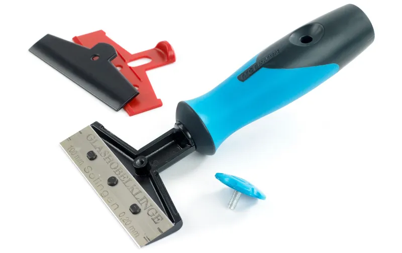 Edi Baur Fensterwischer Premium noir/Türkis