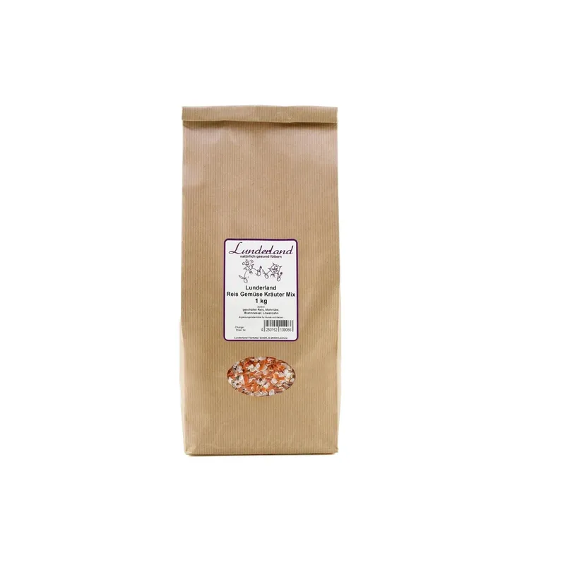 Lunderland Reis Gemüse Kräuter Mix Schonkostflocke 5 kg