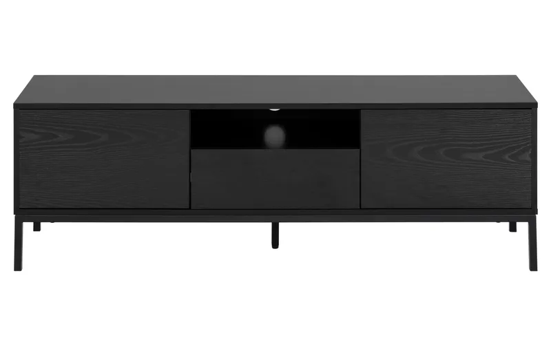 AC Design TV-Möbel Seaford 140 x 40 x 45 cm, black