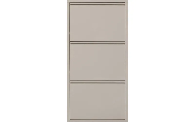 Kare Schuhschrank Caruso 100 x 50 cm, Crème