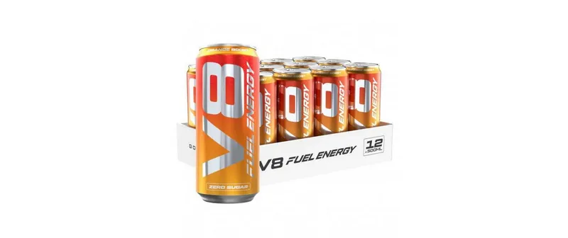 VAST V8 Fuel Energy Orange Boost 500 ml