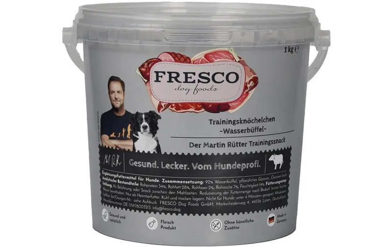FRESCO Snack Martin Rütter Trainingsknöchelchen Wasserbüffel 1000 g