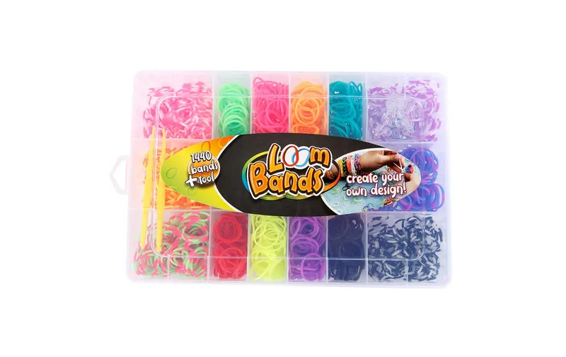Sombo Bastelset Loom Bands, 1440-teilig