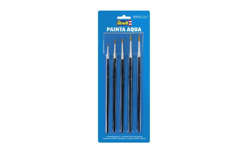 Revell Pinsel-Set Painta Aqua Kunstfaser