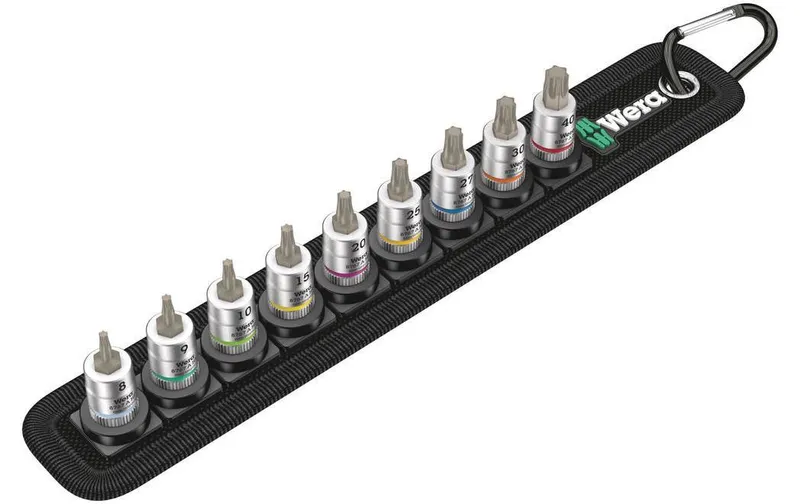 Wera Stecknuss-Set Belt A 3 TORX 1/4"
