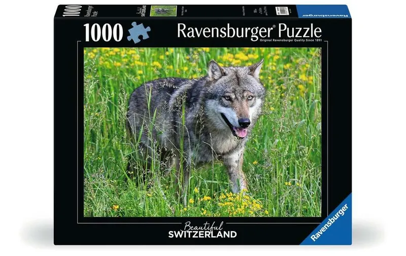 Ravensburger Puzzle Wolf im naturel- et Tierpark Goldau