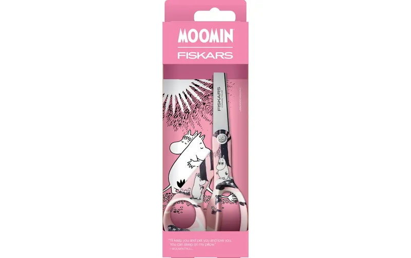 Fiskars Schere Universal Moomin Love 21 cm, Rosa