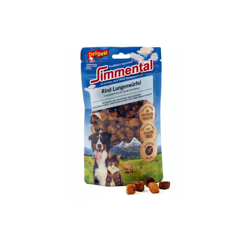 DeliBest Rinder Lungenwürfel 60 g