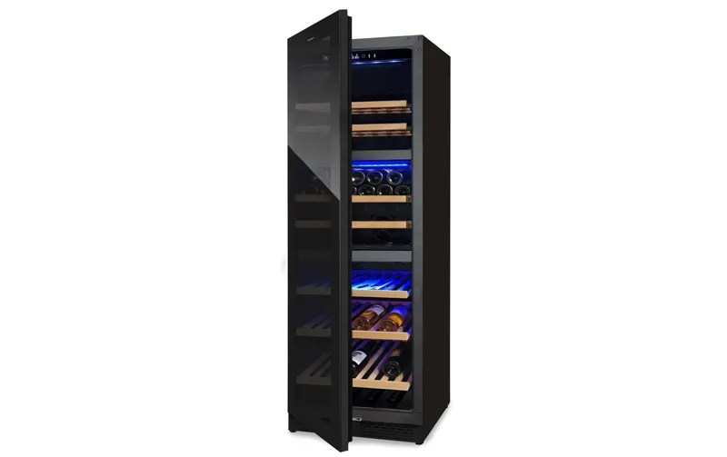Trisa Weinklimaschrank 7745.0145 Schwarz, Links