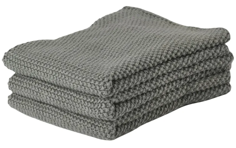 Zone Denmark Abwaschlappen 27 cm x 27 cm, 3 pieces, Olivgrün