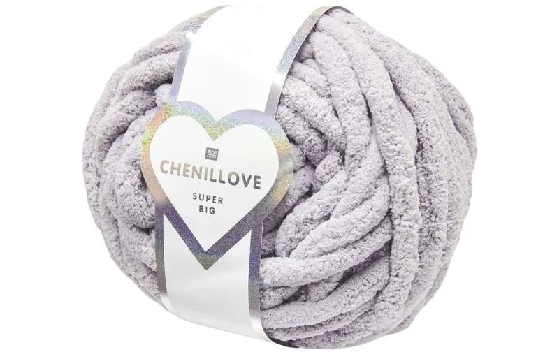 Rico Design Wolle Rico Chenillove Super Big 300 g, Lavendel