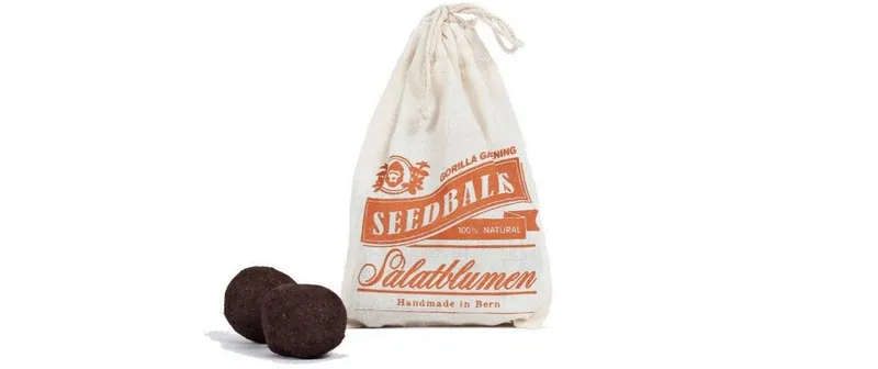 Gorilla Gardening Seedballs Salatblumen