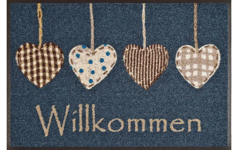 wash+dry Fussmatte Cottage Hearts 50 cm x 75 cm