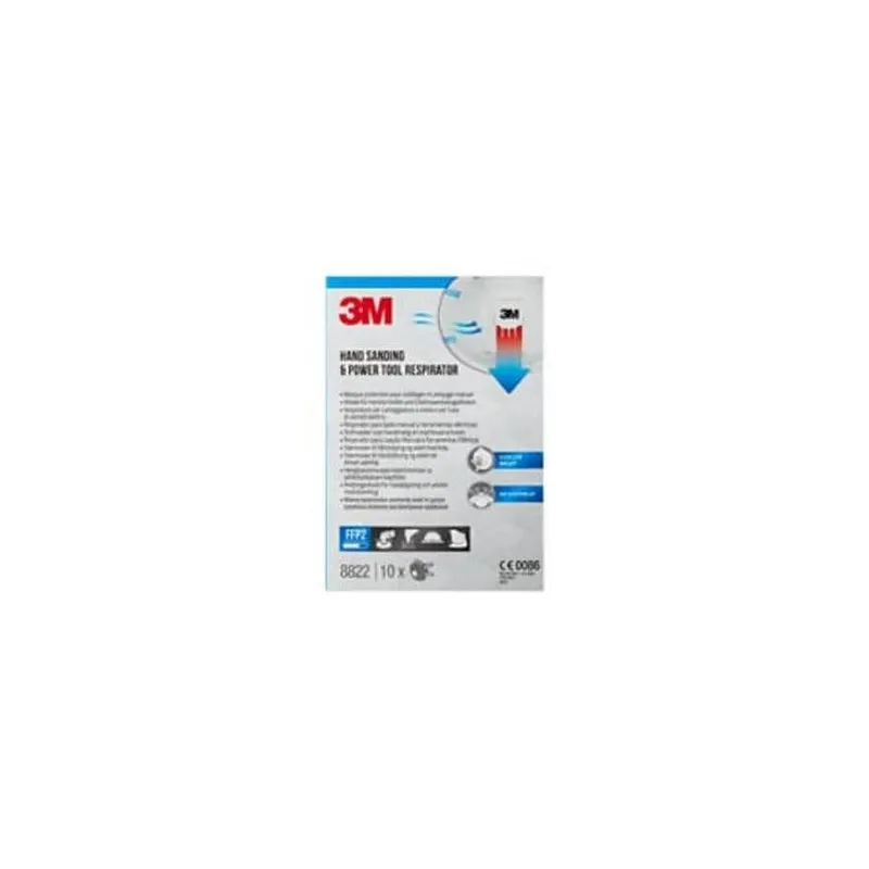 3M Atemschutzmaske 8822 FFP2 con Ausatemventil 10 pz.