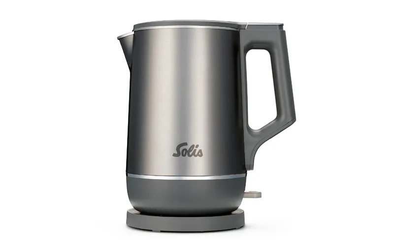 Solis Wasserkocher Eco Boil Kettle 1.7 l, Silbergrau
