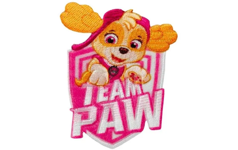 Mono-Quick Aufbügelbild Paw Patrol Skye Team 1 pieces